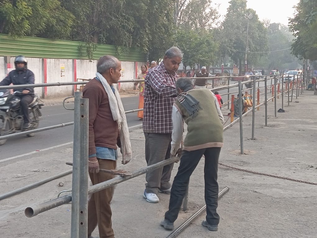 Preparations for Mahashivratri begin at Baba Aughadnath Temple, devotees flock to perform Jalabhishek