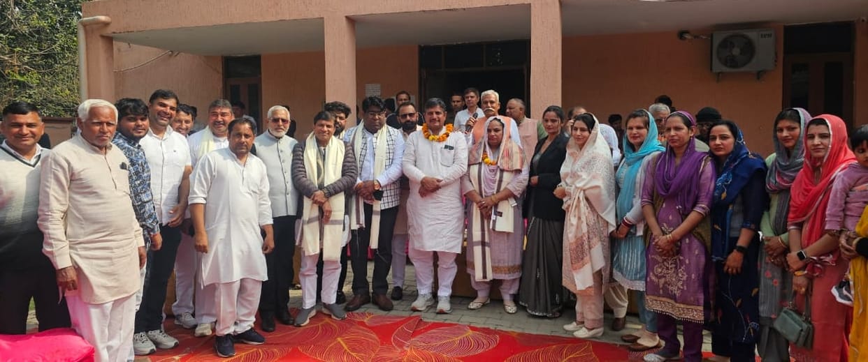 Block committee chairperson Rachita June assumed office.