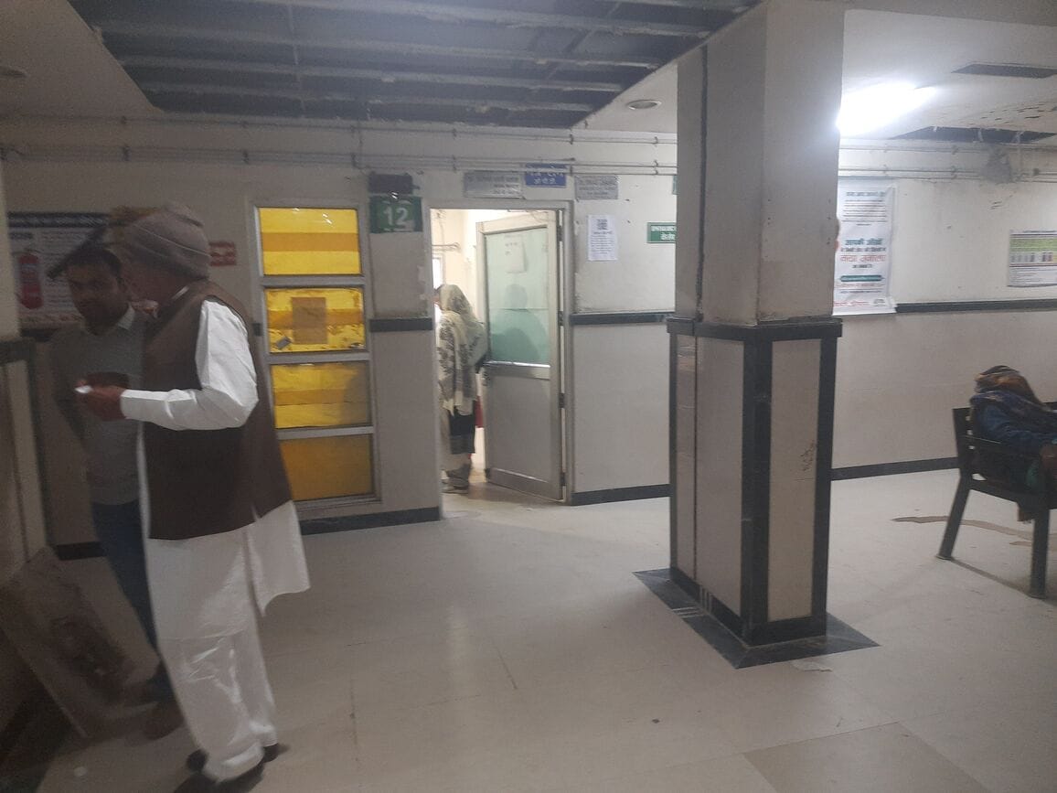 Despite three doctors, the OPD did not function.