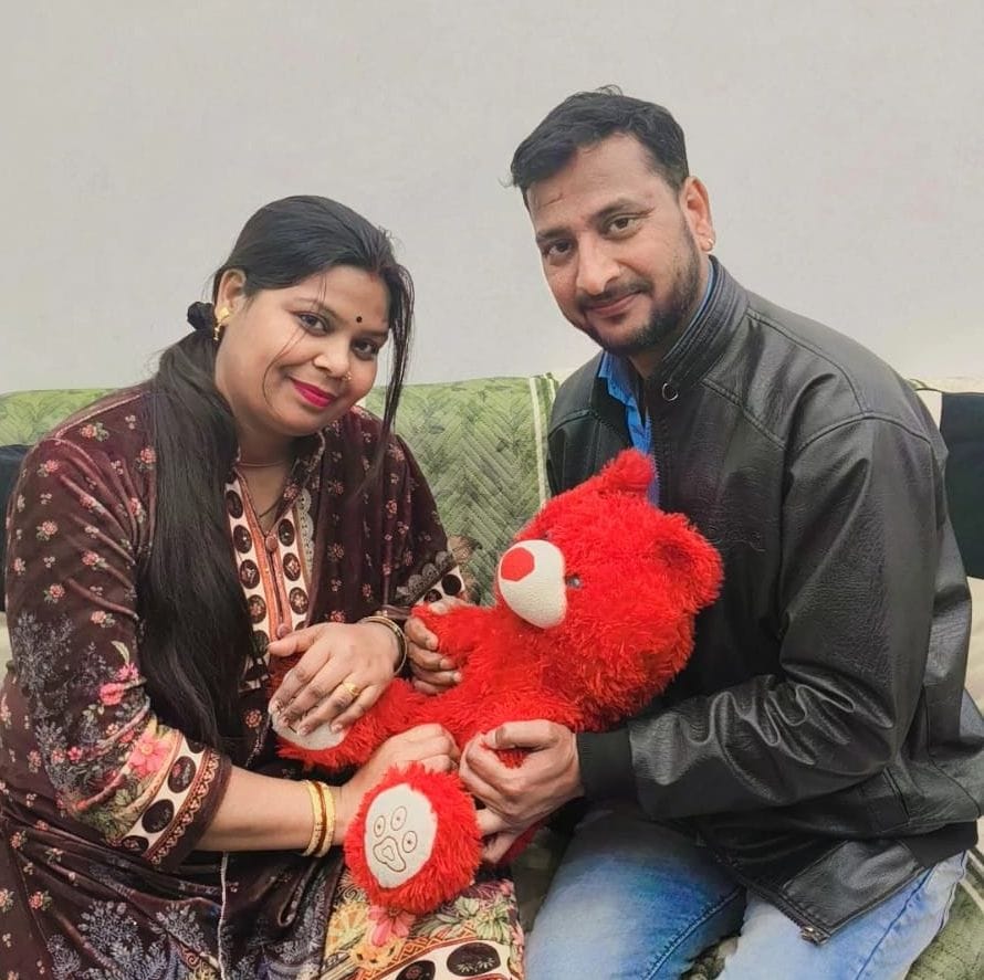 Excitement and romantic atmosphere among newlyweds and young couples