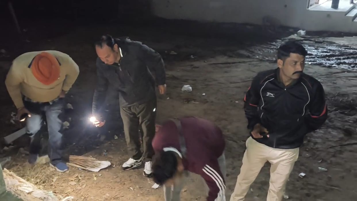 The man accused of shooting the showroom owner has gone underground