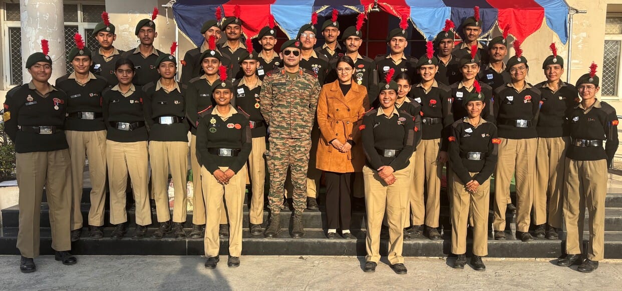 500 cadets appeared in the NCC B certificate examination held in two phases.