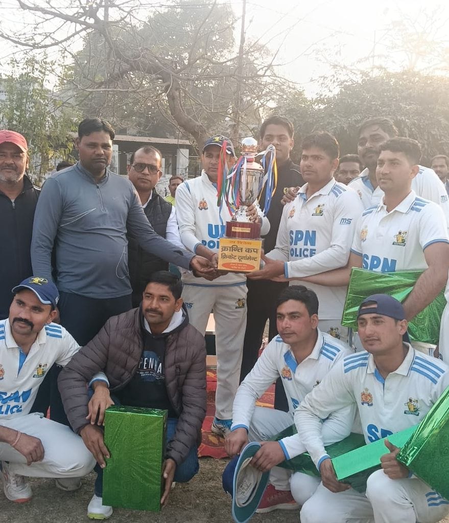 Farid Academy defeated Shahjahanpur Police with the help of Deepanshu's stormy innings.