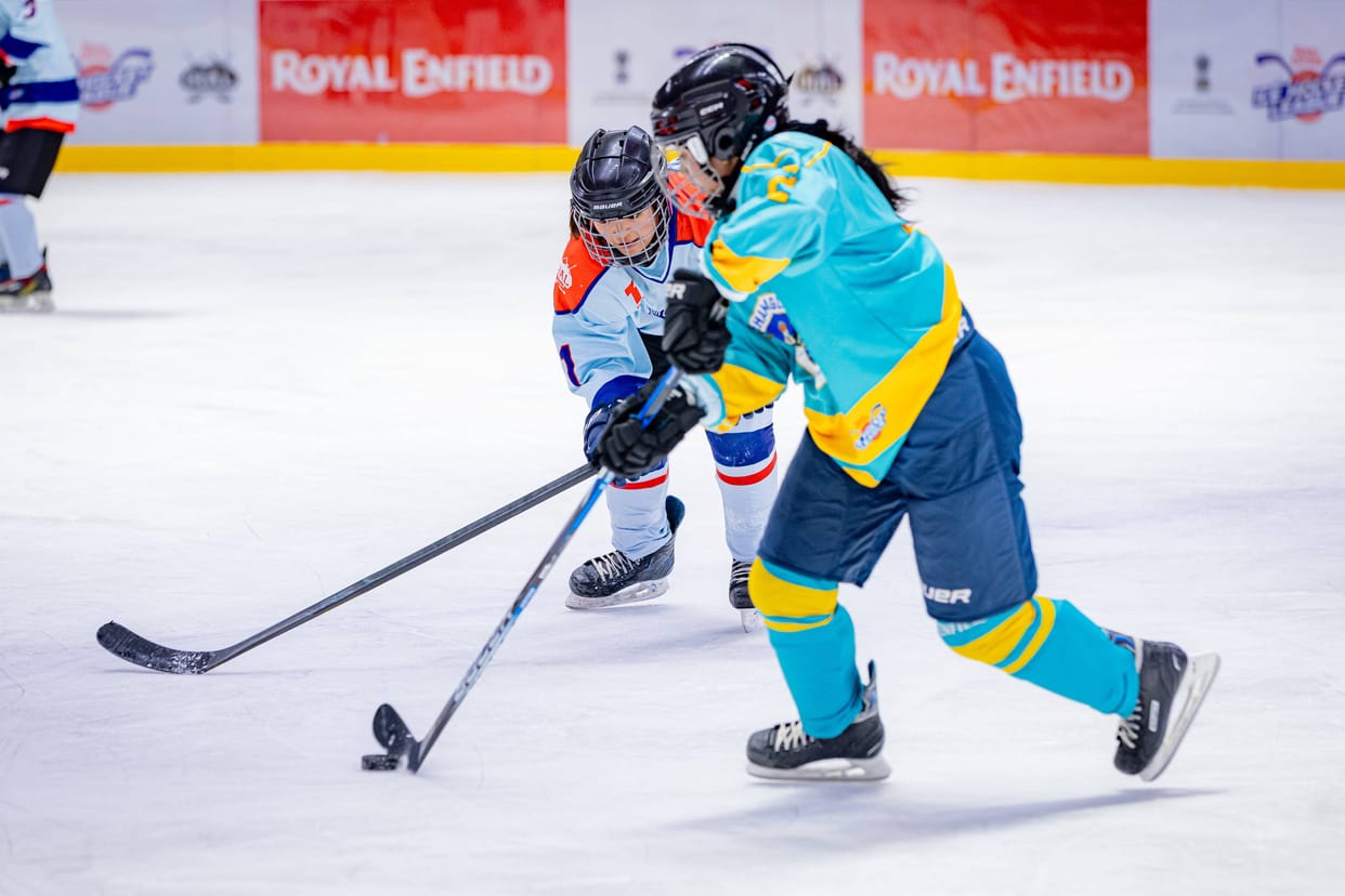 Leh, Ice Hockey, Humas Warrior And Kangs sing Same Points