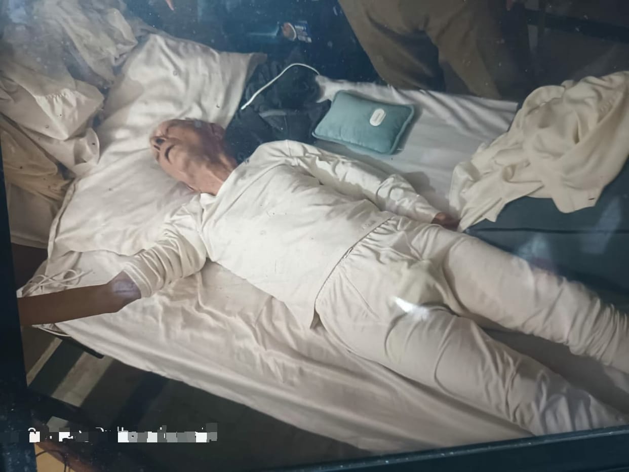 Retired Deputy Commissioner found unconscious on bed at home
