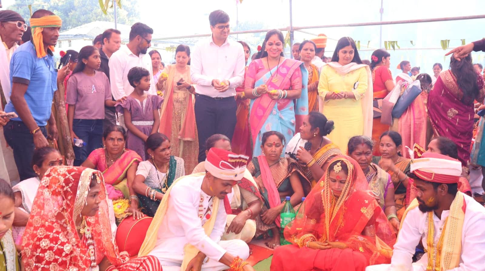 मुख्यमंत्री सामूहिक कन्या विबाह कार्यक्रम में अव्यवस्था उजागर