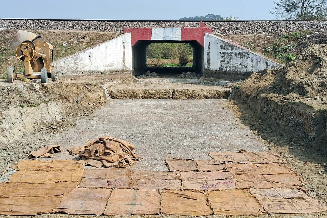 Construction of new railway siding line begins in Mailani