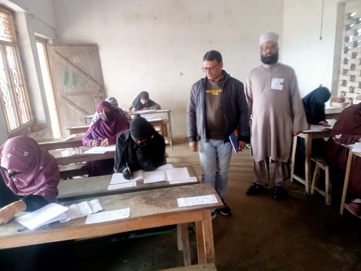 614 students dropped out of the Madrasa Board exams.
