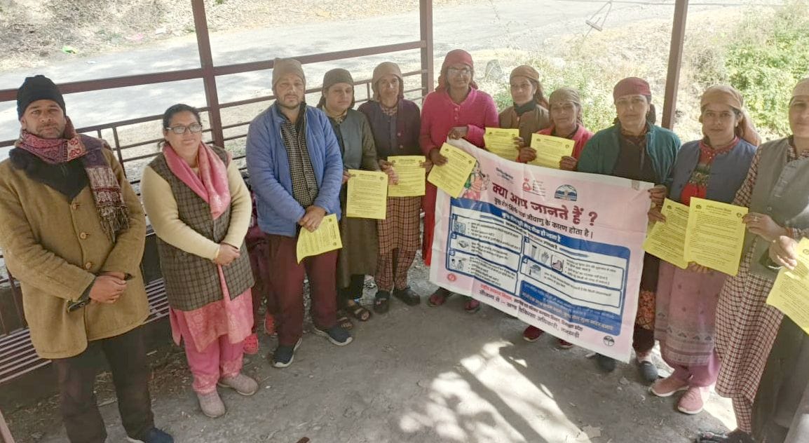 Health awareness camp at Pandhadhar in Nankhari