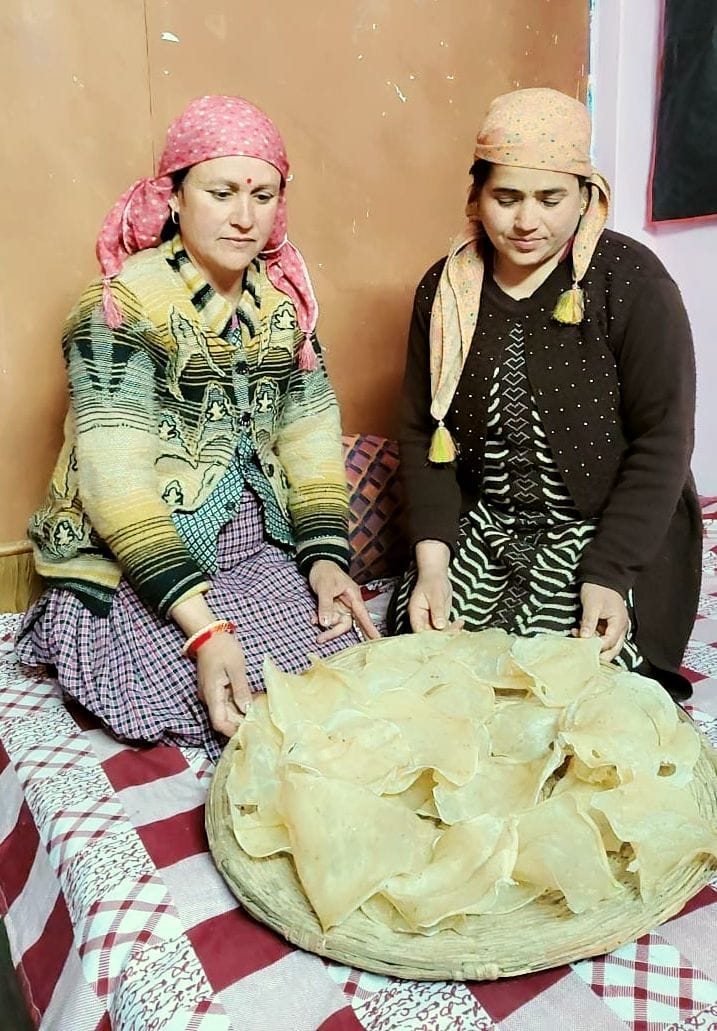 Women in Nitthar are strengthening the economy by producing local products