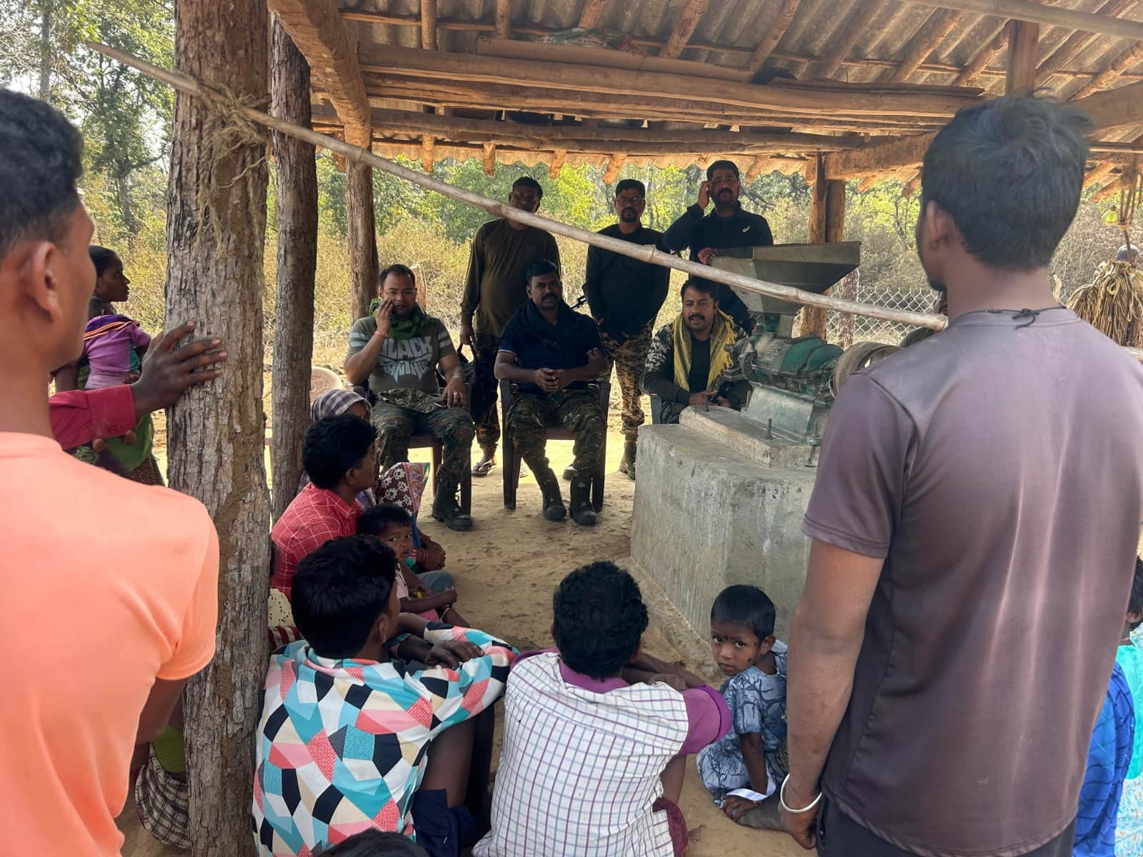 नवीन सुरक्षा कैम्प स्थापित