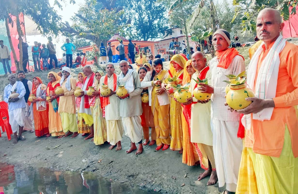 Shri Rudra Maha Yagna begins with Kalash Yatra at Pannaghat