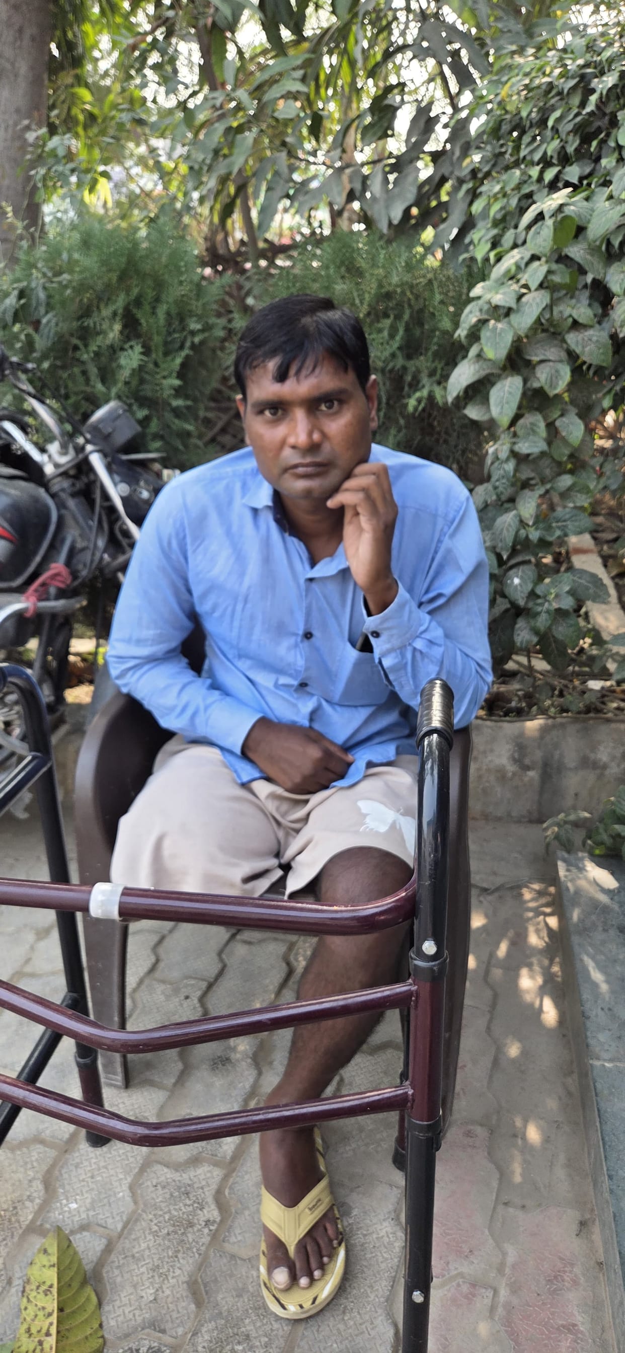 Accident took away his leg, family in financial crisis