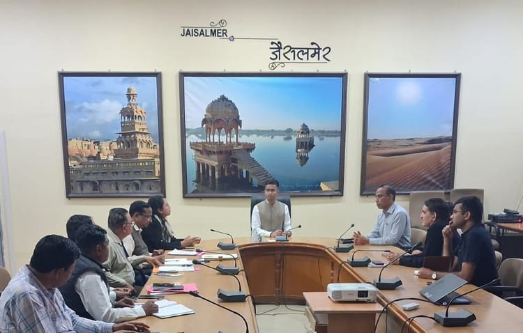 Jaisalmer News: Ramdevra Cattle Fair To Begin On Feb 24, Collector Issues  Strict Instructions On Preparations - Jaisalmer News - Jaisalmer News:24 से शुरू  होगा रामदेवरा पशु मेला, तैयारियों को लेकर कलेक्टर