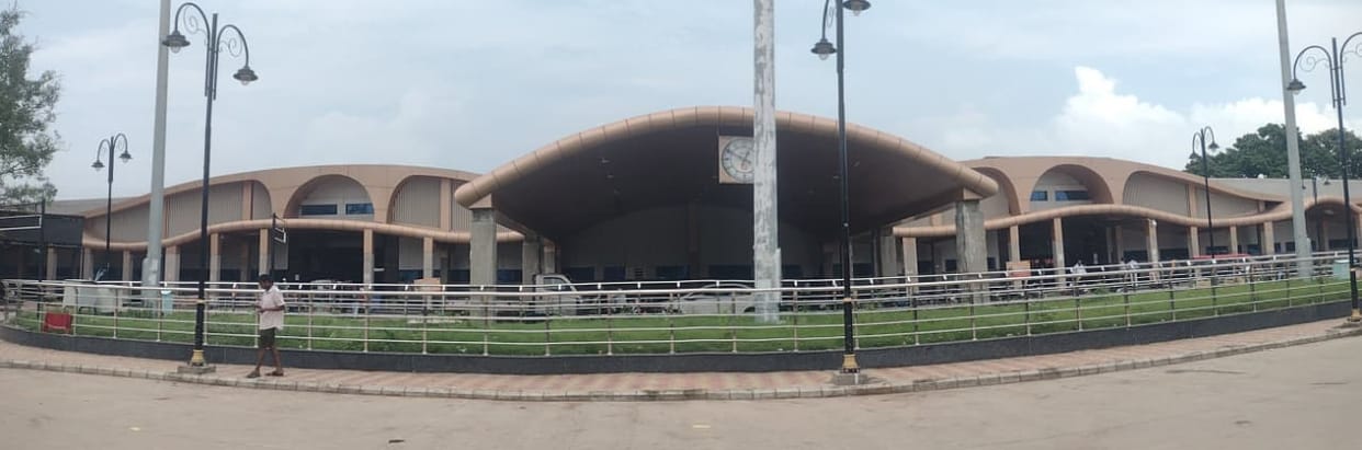 The railway station will have a new look in a month