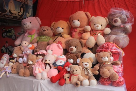 Teddy bears have changed over time they will tell you what's in their hearts as soon as you hug them.