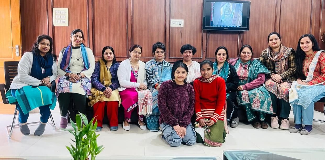 The girl students brought laurels to the college by their success in NET.