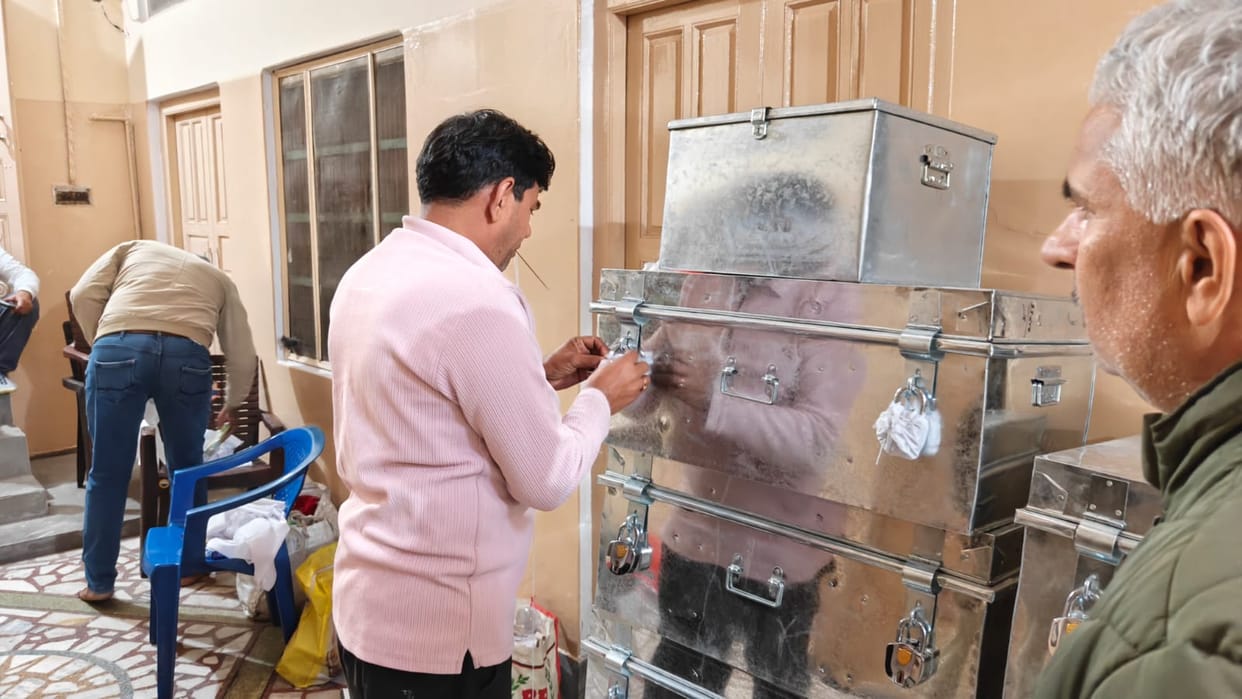 Chief Executive Officer (CEO) took charge of Mata Bhimeshwari Devi Temple