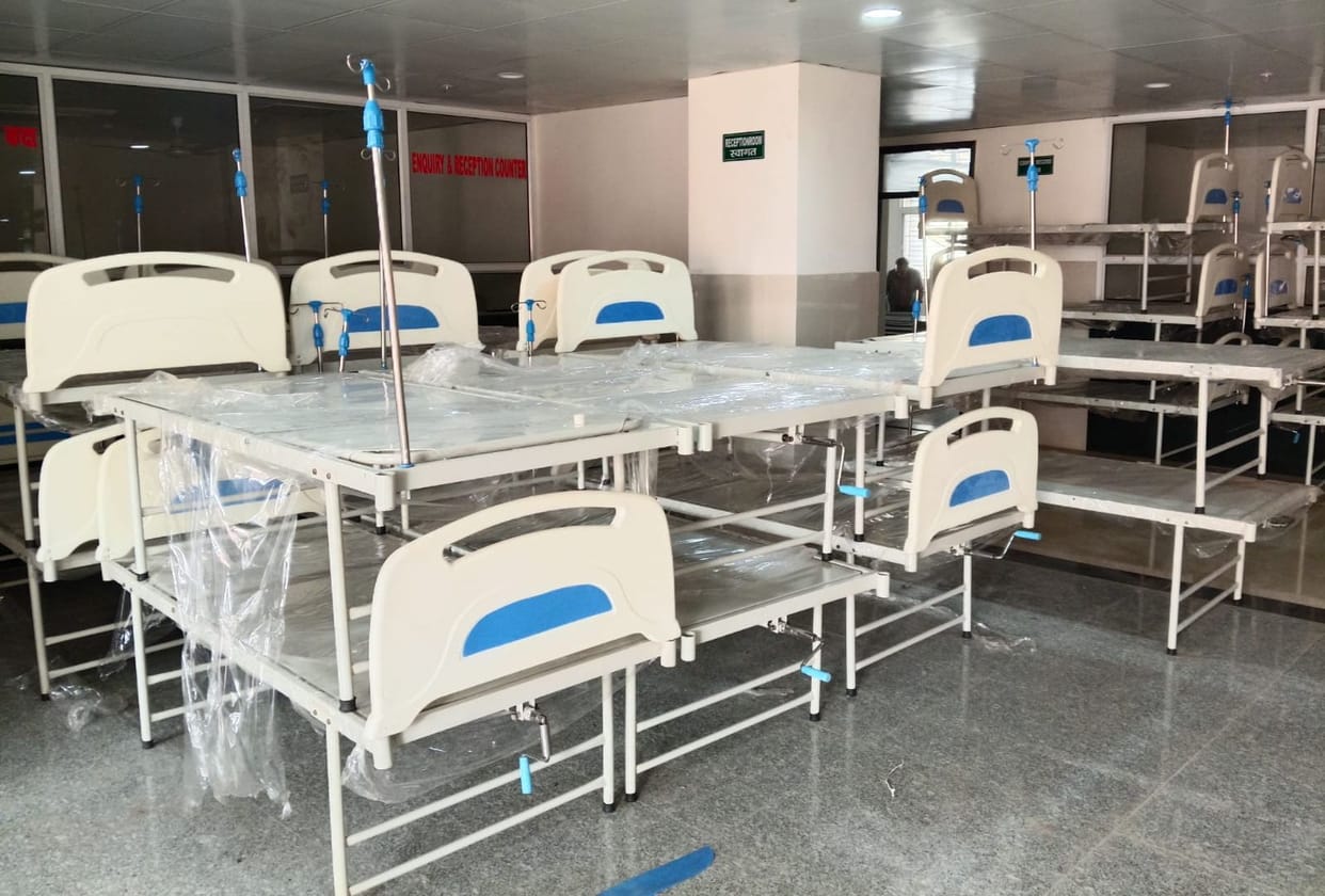 All wards in the 160-bed IPD block will be operational in March, preparations are in full swing.