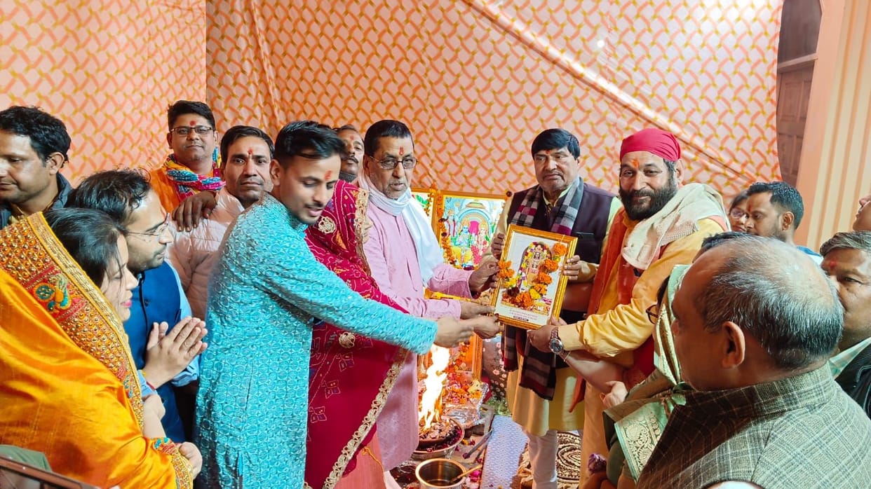 I am poor, you are rich...but the devotees were overwhelmed with emotion