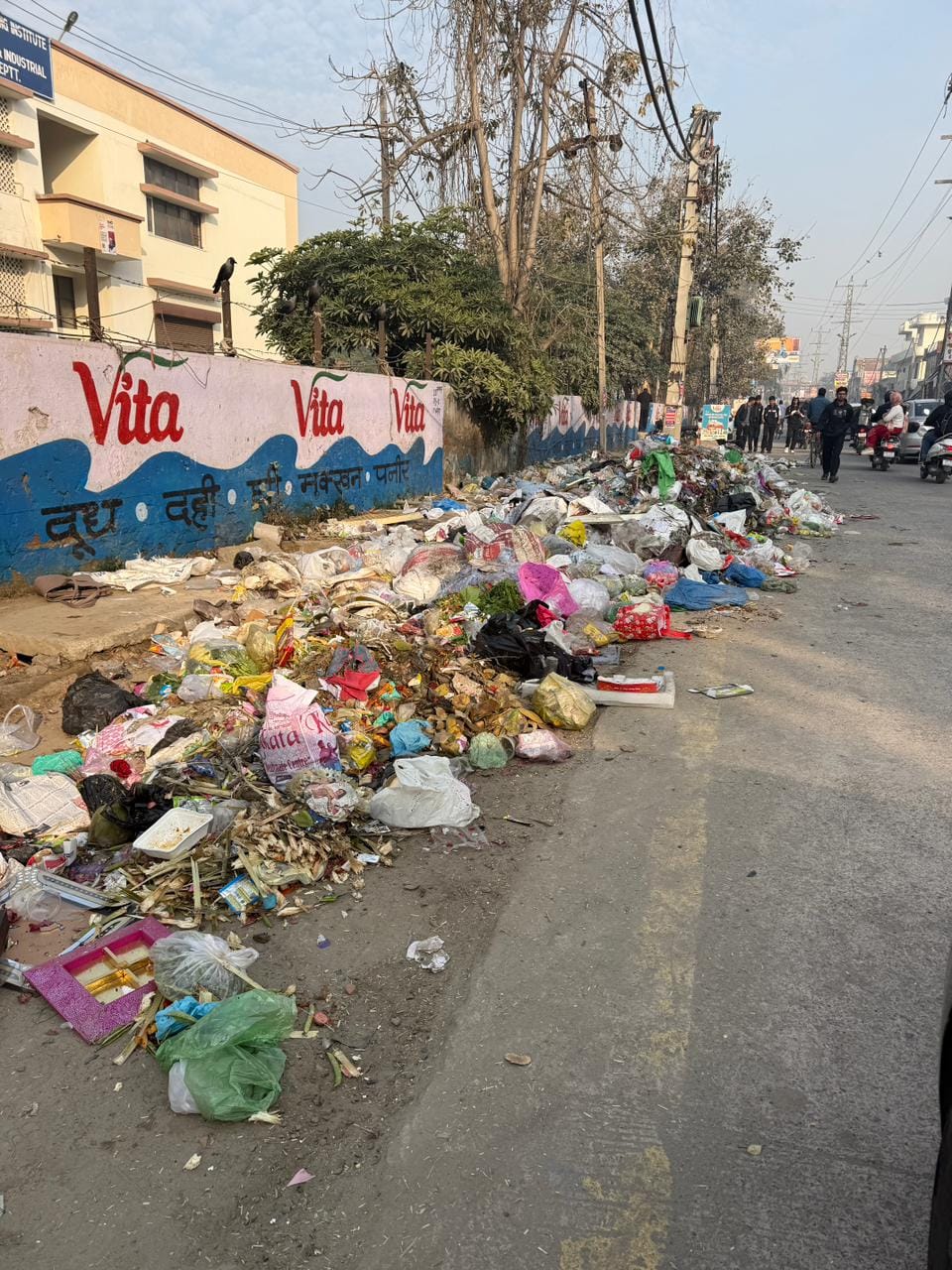 Even after imposing fine, the agency is not getting the cleaning done.