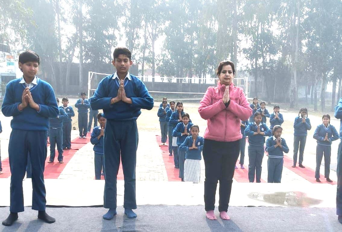 Surya Namaskar relieves stress: Harpreet Kaur