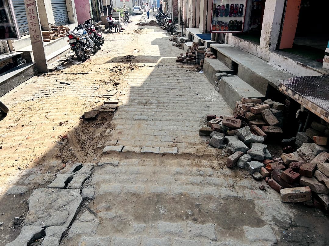Not just the villages... the urban roads are also in a bad state, the responsible people are sitting with tears in their eyes, people are worried.