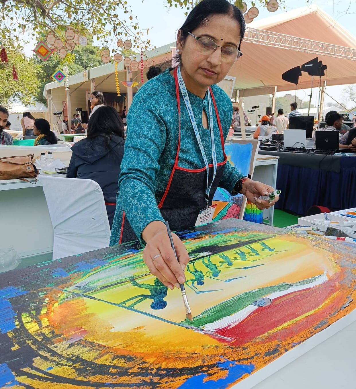Ajanta Ellora's artwork inspired painters
