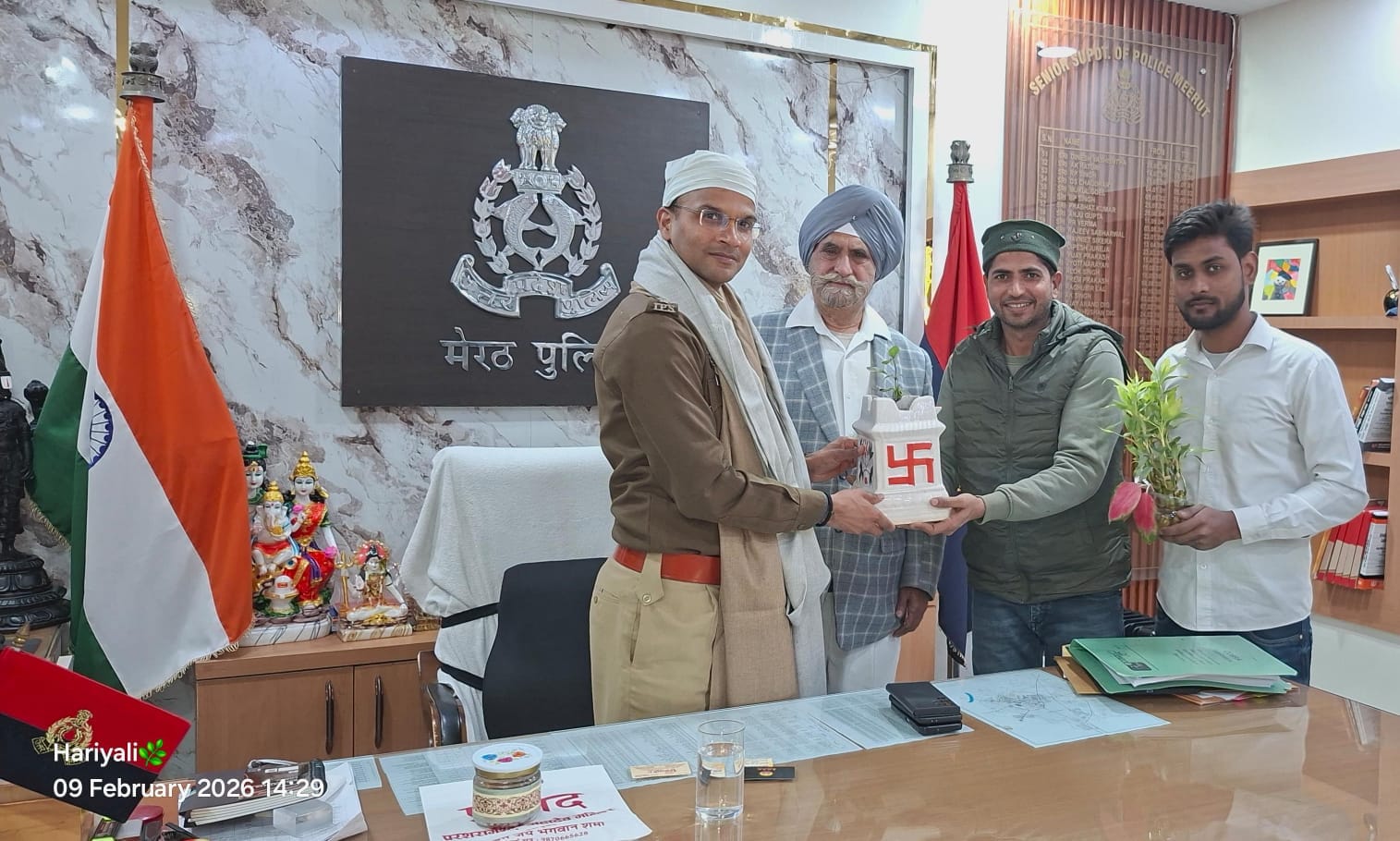 Hariyali Sanrakshan Trust discussed environmental protection with SSP