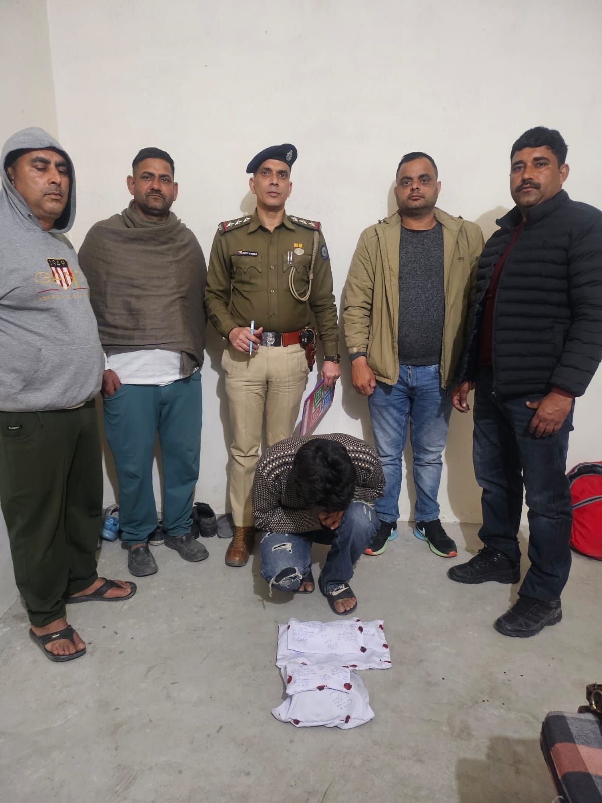 2.43 grams of chitta seized from the youth's quarters