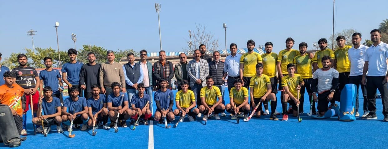Haryana State Inter-Collegiate Hockey Championship begins at Navdeep Stadium