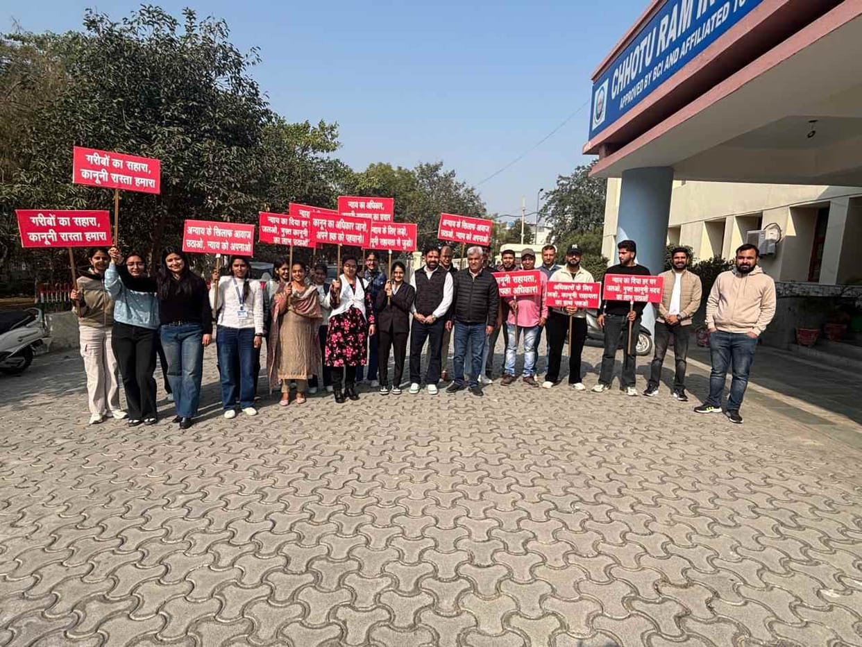 Legal aid camp organized in Maina village