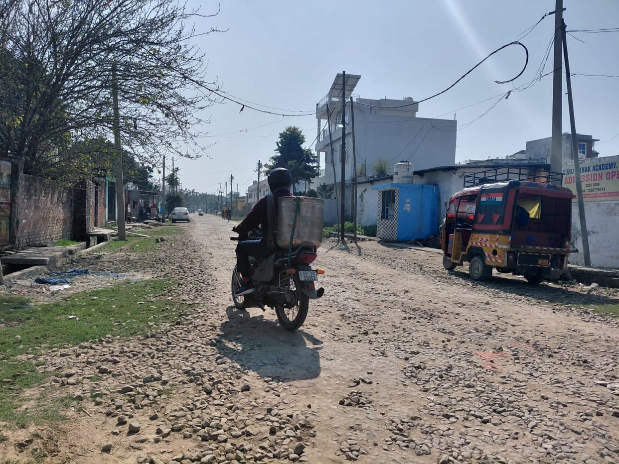 Ramlila Marg incomplete since last one year, budget hurdles increasing the pain of pedestrians
