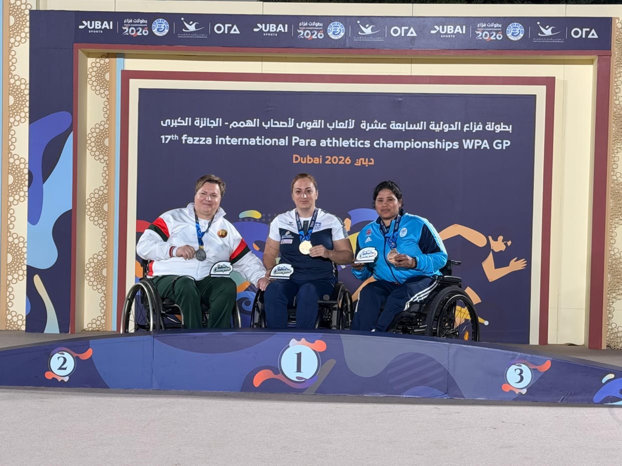 Meerut's para athlete Fatima won bronze medal in javelin throw