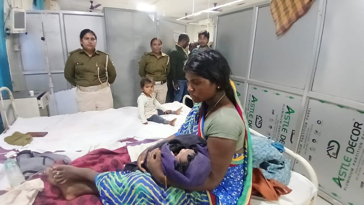 Bihar news JehanabadThe joy of motherhood entered the life of a woman prisoner behind the bars of the jail.