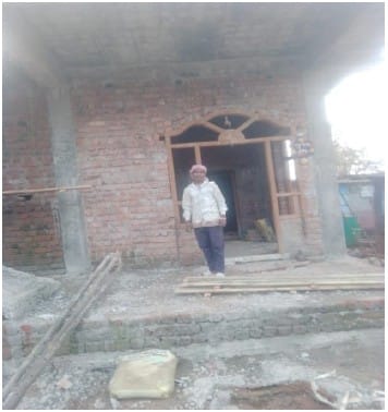 After surrendering to Naxalism Rajesh became a mason and became self-reliant