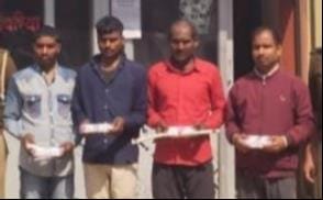 Four inter-district thieves arrested