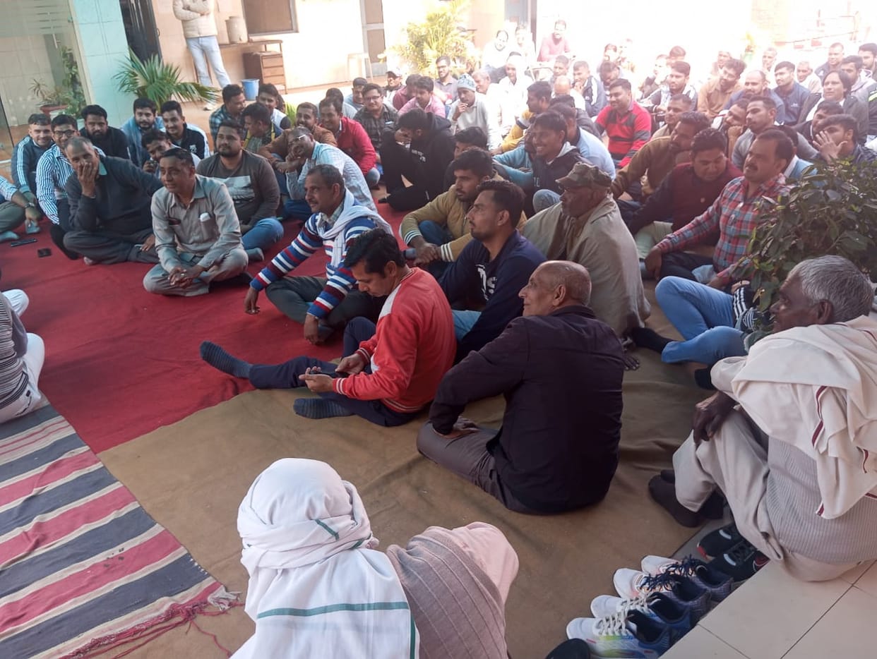 PWD employees staged a sit-in protest over their demands.