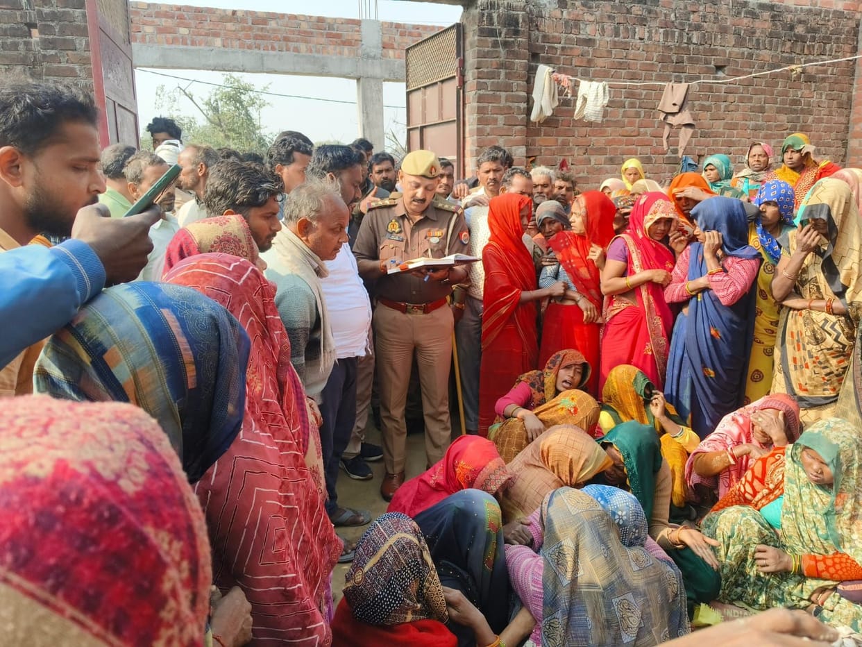 mainpuri news linter collapes one death