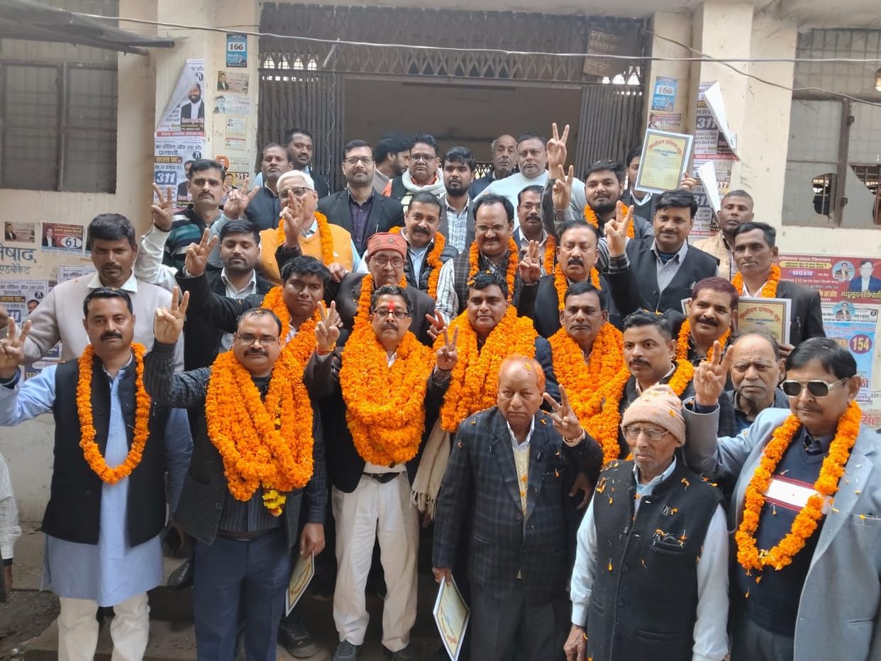 Jugal Kishore became the president of the Bar Association