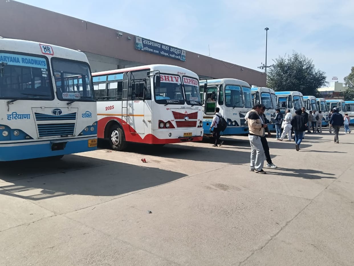 Bus service started from Dadri to Bhiwani via Atela, Dohka, Kaluwala