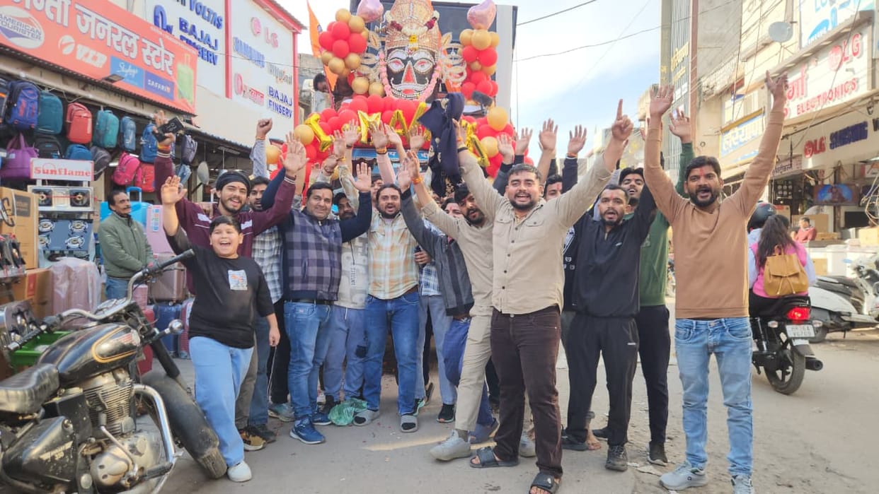 The group left for Haridwar for the third Shiv Dak Kanwad.