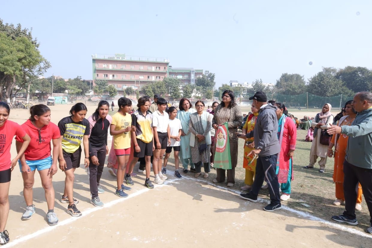 Meenu was the fastest in the 100m and Aarti in the 300m.