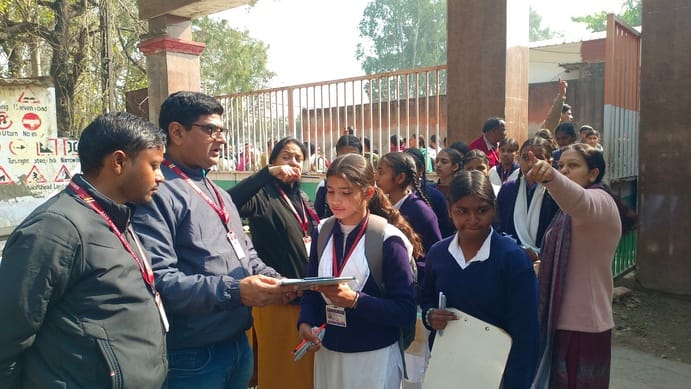 1715 out of 2047 students appeared for the Super 100 exam.