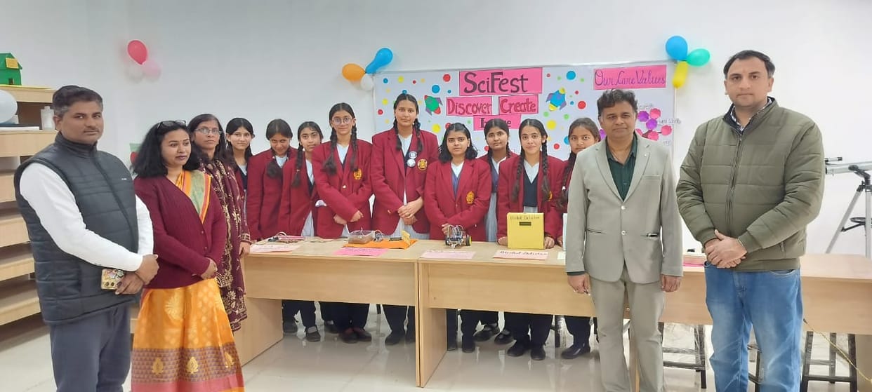 Navodaya students created smart projects using coding