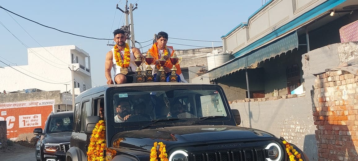 Two players from the district won gold medals.