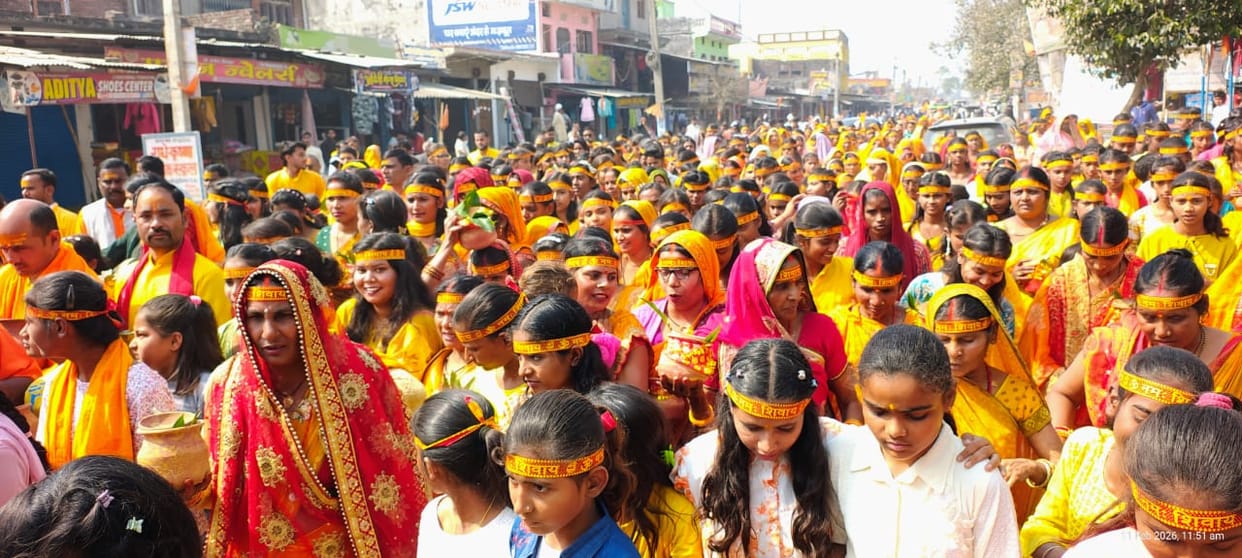Kalash Yatra taken out for idol consecration