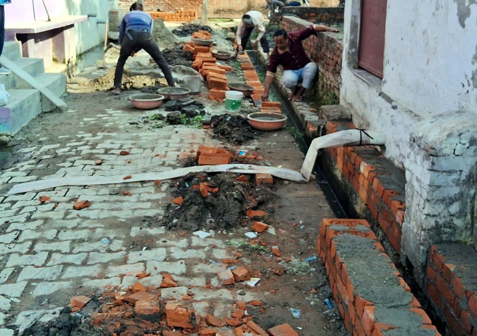 Damodarpur's waterlogging crisis will end after 10 years