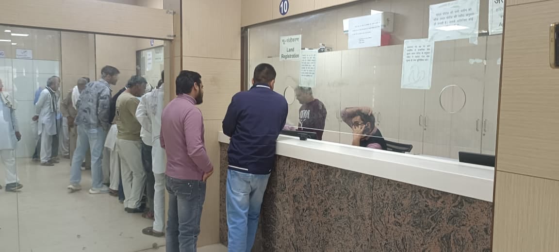 After the strike, the system returned to normal; 44 land registrations took place on the first day