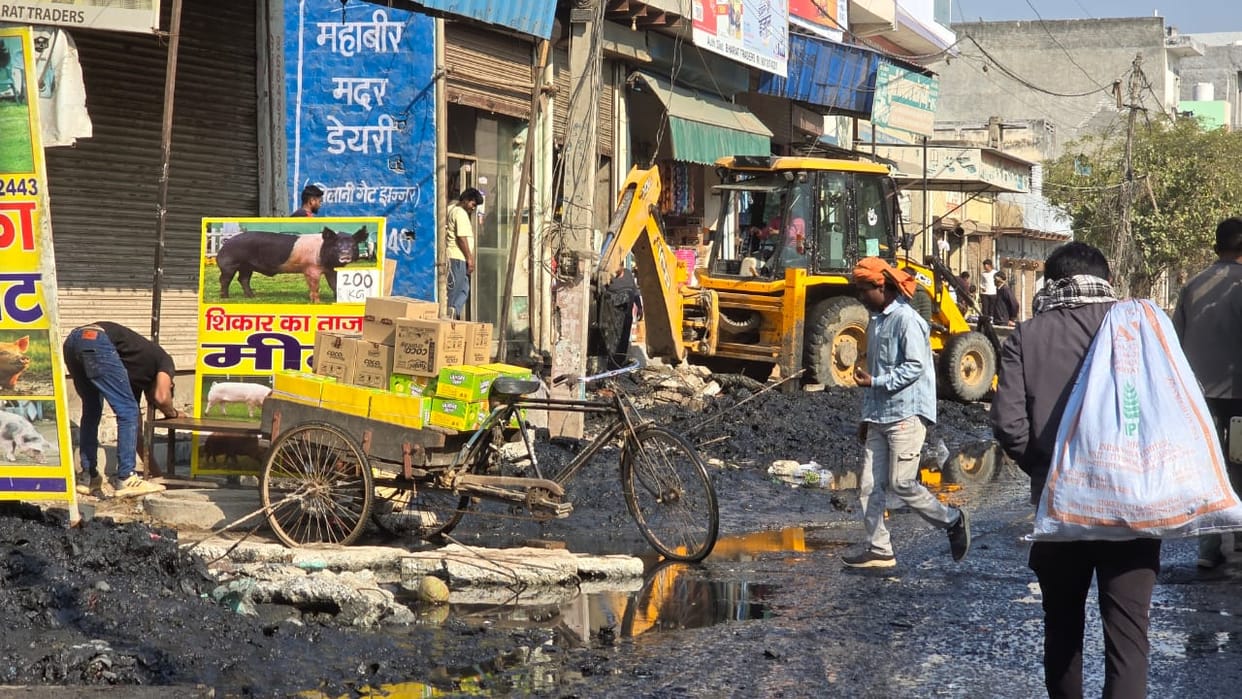 A pipeline will be laid for rainwater drainage, costing Rs 3.47 crore.